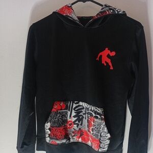 FNDI Boys Pullover Black Hoodie